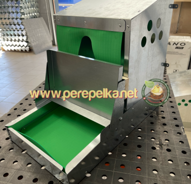 Гнездо для кур 35см оцинк.